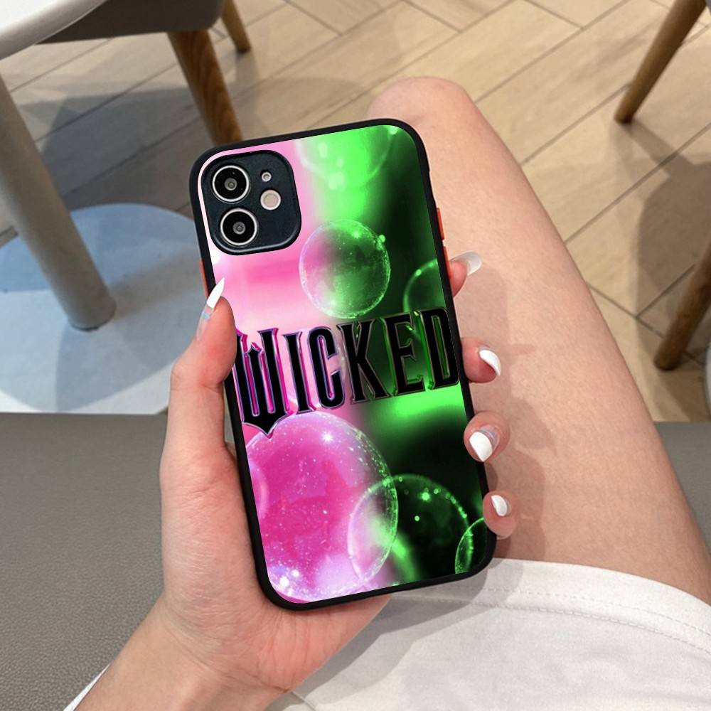 Musical W-Wicked Phone Case For IPhone 14 X XR XS 7 8 Plus 11 12 13 Pro MAX 13mini Matte Shockproof Case
