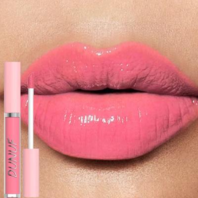 Water Light Lip Glaze Mirror Glass Nude Pink Brown 16 Colors Highly Pigmented Lip Gloss Hydrating Sexy Red Lipstick Makeup