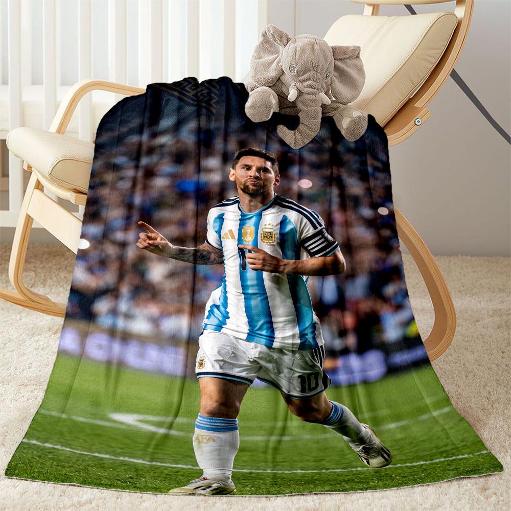 Messi 32 Blanket Durable Comfort Suitable for Seaside Office Couch All-Season Use Stylish Decor Birthday Christmas Gift Blanket
