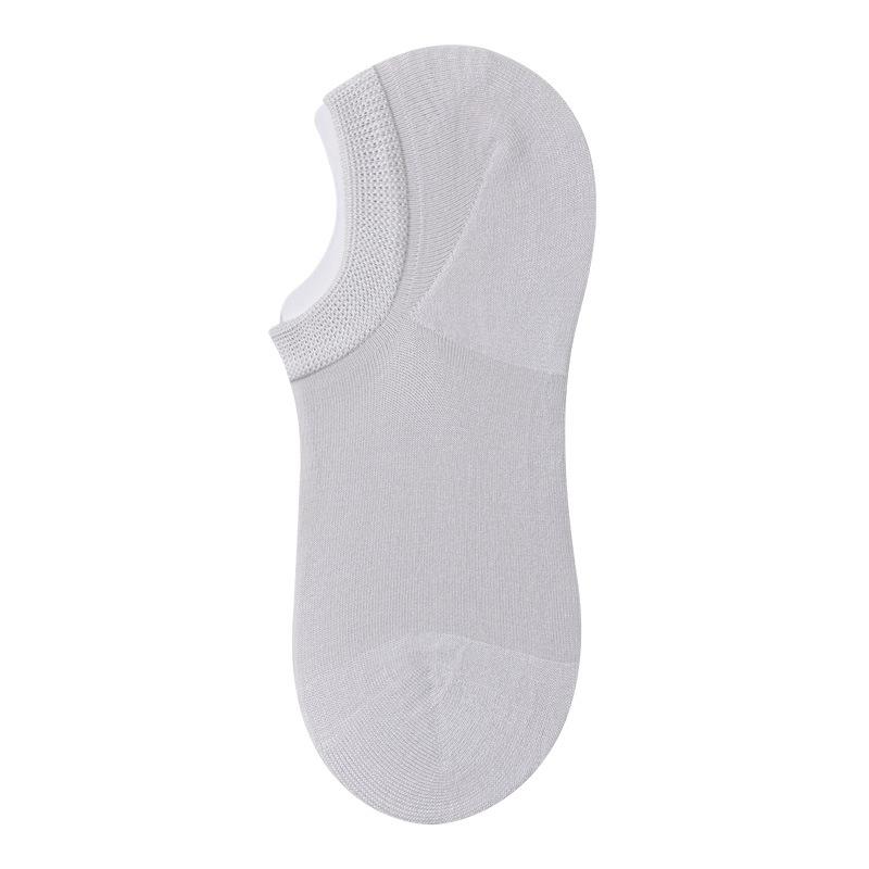 Female Summer Ultra Thin 10A Antibacterial Shallow Mouth Invisible Do Not Drop Heel Short Boat Socks