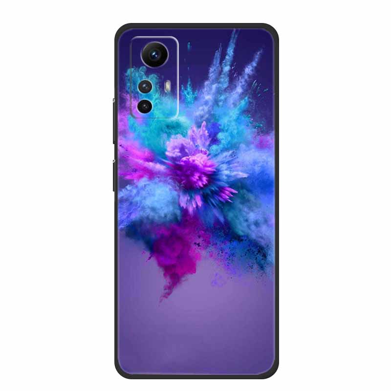 For Xiaomi Redmi Note 12S Case Cool Animals Soft Silicone TPU Phone Case for Redmi Note12S Luminous Butterfly Shockproof Fundas