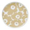 Marimekko Unikko Plate, 25cm, White X Beige, Dishware, Item Number 067956 180 [Parallel Import]