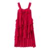 A Plus-size Women's Dress with A High-end and Elegant Look, Featuring A Short Front and Long Back Halter Dress, A New Summer Tailline Dress
