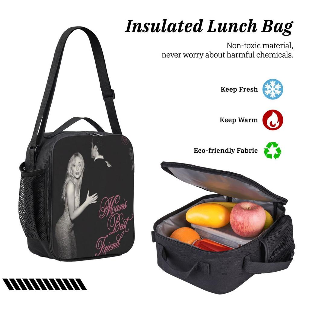 Sabrina Carpenter Kids Backpack Lunch Box Pen Bags for Boys Girls Kindergarten Backpacks Kawaii Schoolbag Bookbag Set