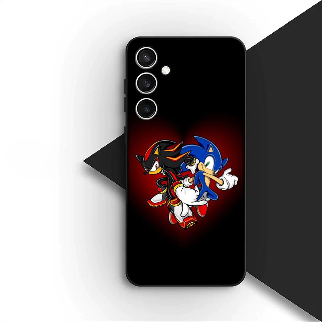 Cover for Samsung Galaxy A35 A36 A55 A26 A05 A06 A14 A50 A51 A53 A54 A12 A13 A23 Phone Case Hedgehog S-Shadows-S-Sonics-Poster