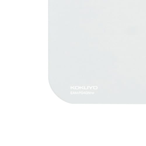 KOKUYO Mouse Pad Recycled PP Type White EAM-PD40TW
