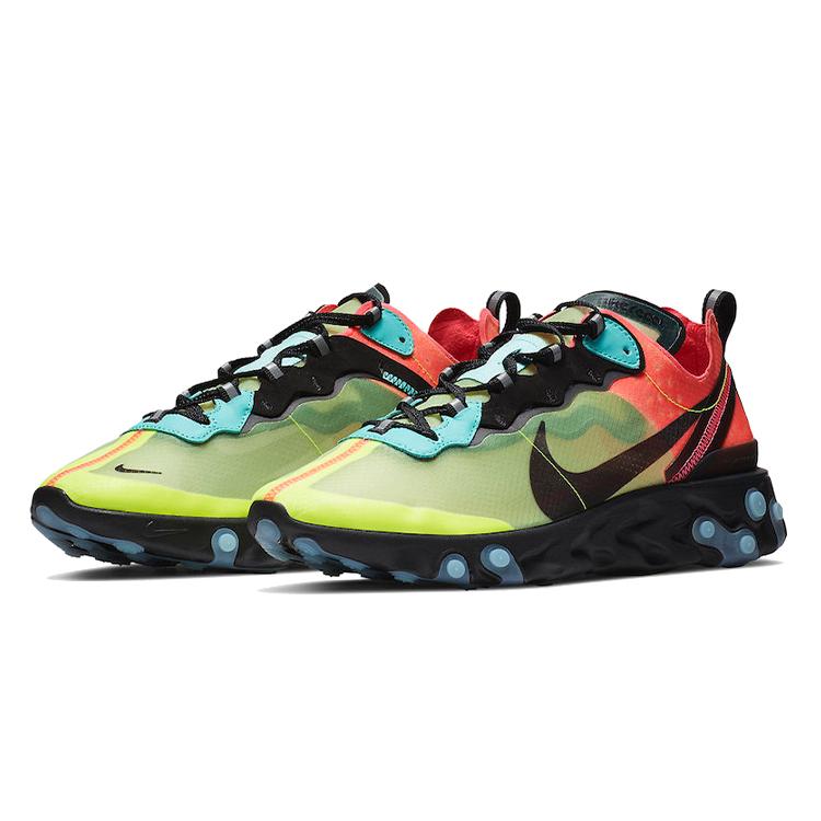 New Nike React Element 87 Volt Racer Pink AQ1090-700