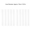 10Pcs Binding Spines Spirals Coils Combs 30 Holes Plastic Strip for Loose Leaf 1Celsius2in Diameter