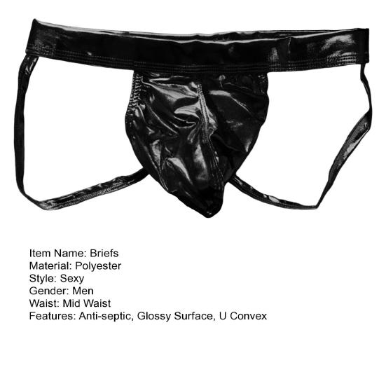 Men Club Briefs U Convex Bouncy Breathable Solid Color Smooth Surface Slutty Hollow Out Plus Size Open Butt Men Thongs Clubwear Clothes