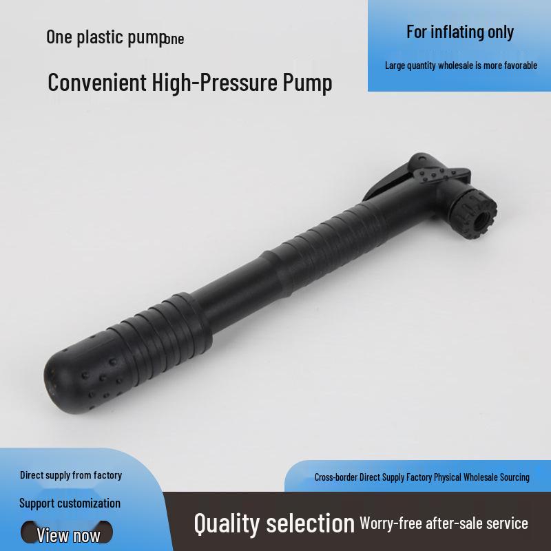 MADDY Battery-Powered Mini Ball Pump for UK, US & French Valves - Portable Bicycle Mountain Bike Air Pump Pump чёрный