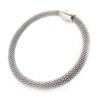 Les Trésors De Lily [J7213] - Silver 'Choreography' Steel Bracelet - 6 Mm
