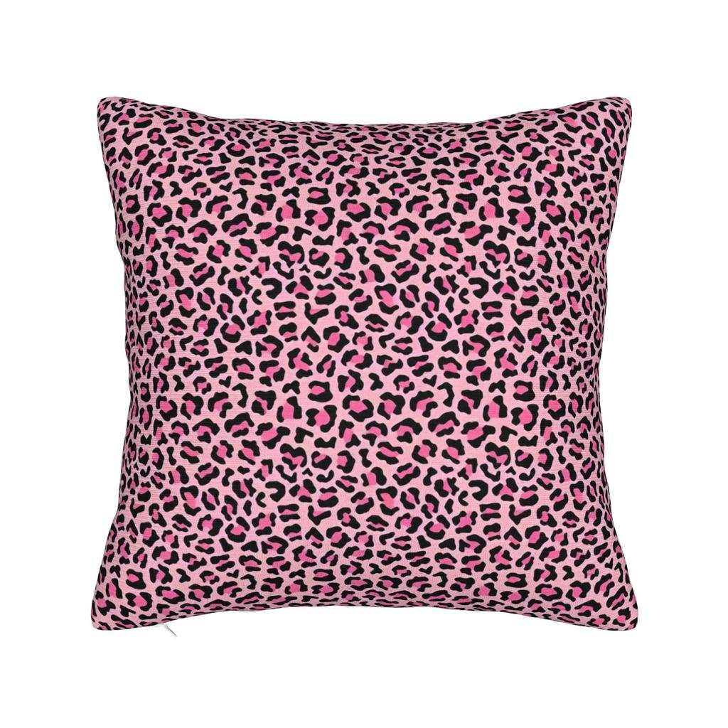 Rainbow Leopard Pillow Case Retro Trendy Pillow Cover Graphic Pillowcases For Living Room Bed Chair