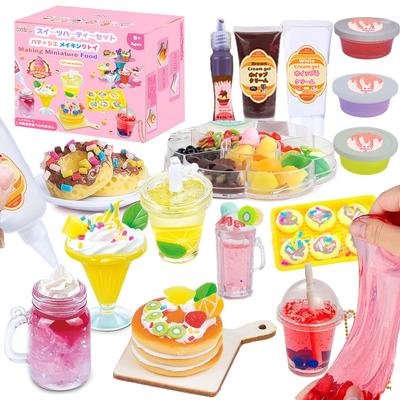 Craft Kit, Making Toy, Craft Kit, Handmade Kit, Sweets Party Set, Ages 8 and Up, Toy, Decoration, Cream, Pastry Chef, Play Kitchen, 12 Pieces, Food Cr