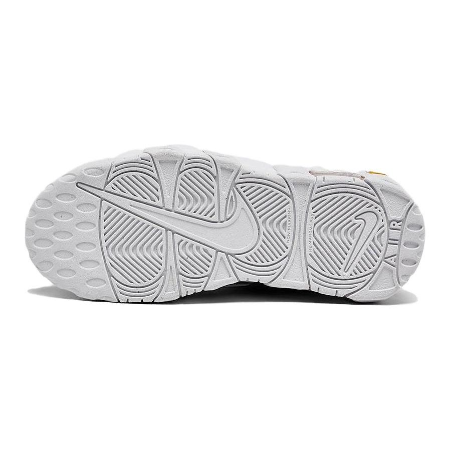 Nike Air More Uptempo PS Be True To Her School Kids Sneakers Black University-Gold White FN0261-001