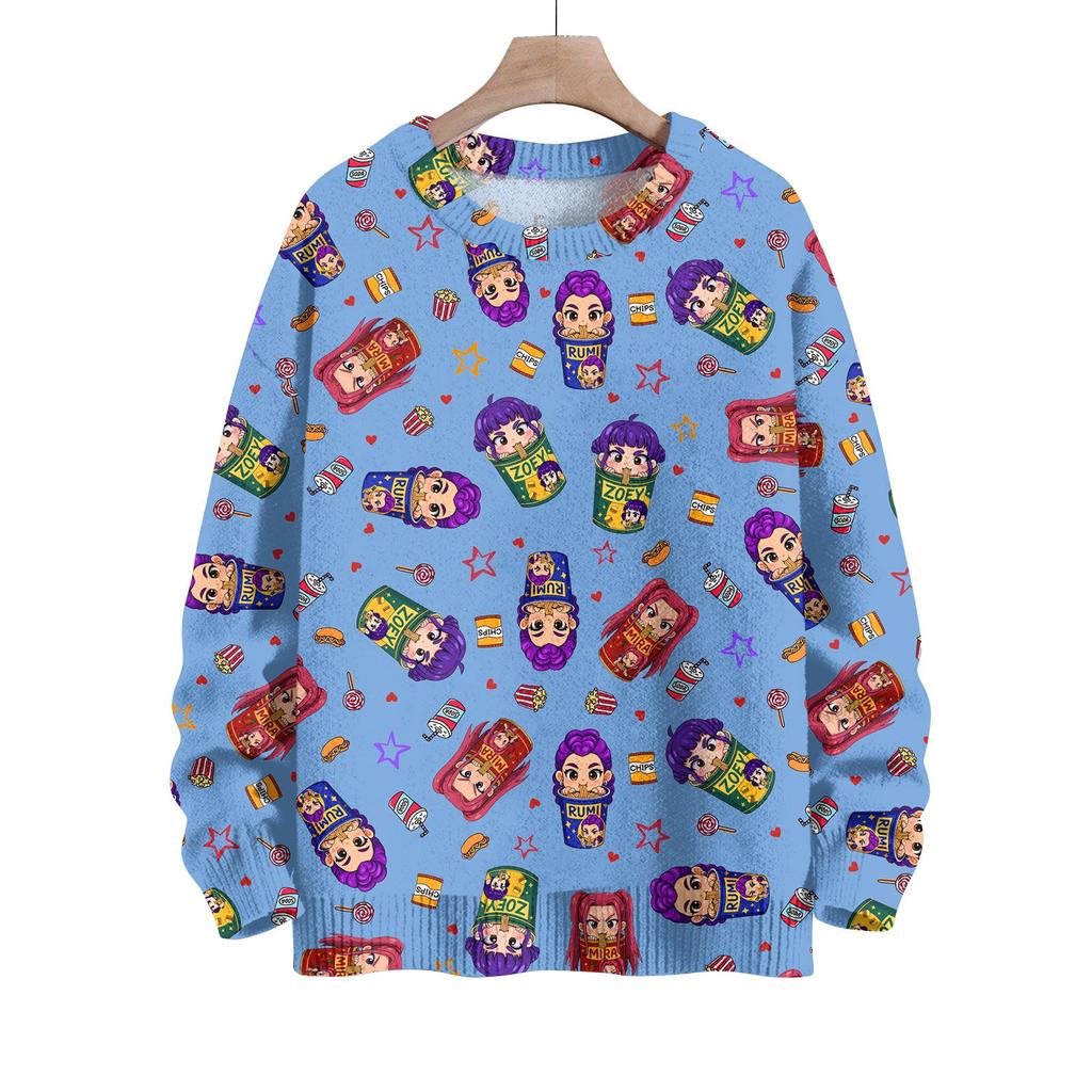 Sweatshirts For Women Knit Sweater Cute Shirt Fall Crewneck Pullover Tops