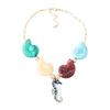 Fashionable Conch Pendant Necklace With Rustproof Alloy for Casual Outfits