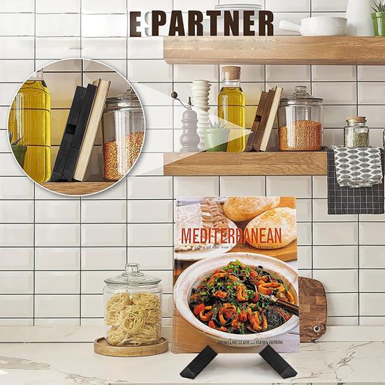 Cookbook Stand High Stability Multifunctional Wooden Elegant Rustic Wooden Cook Book Stand Recipe Display Holder