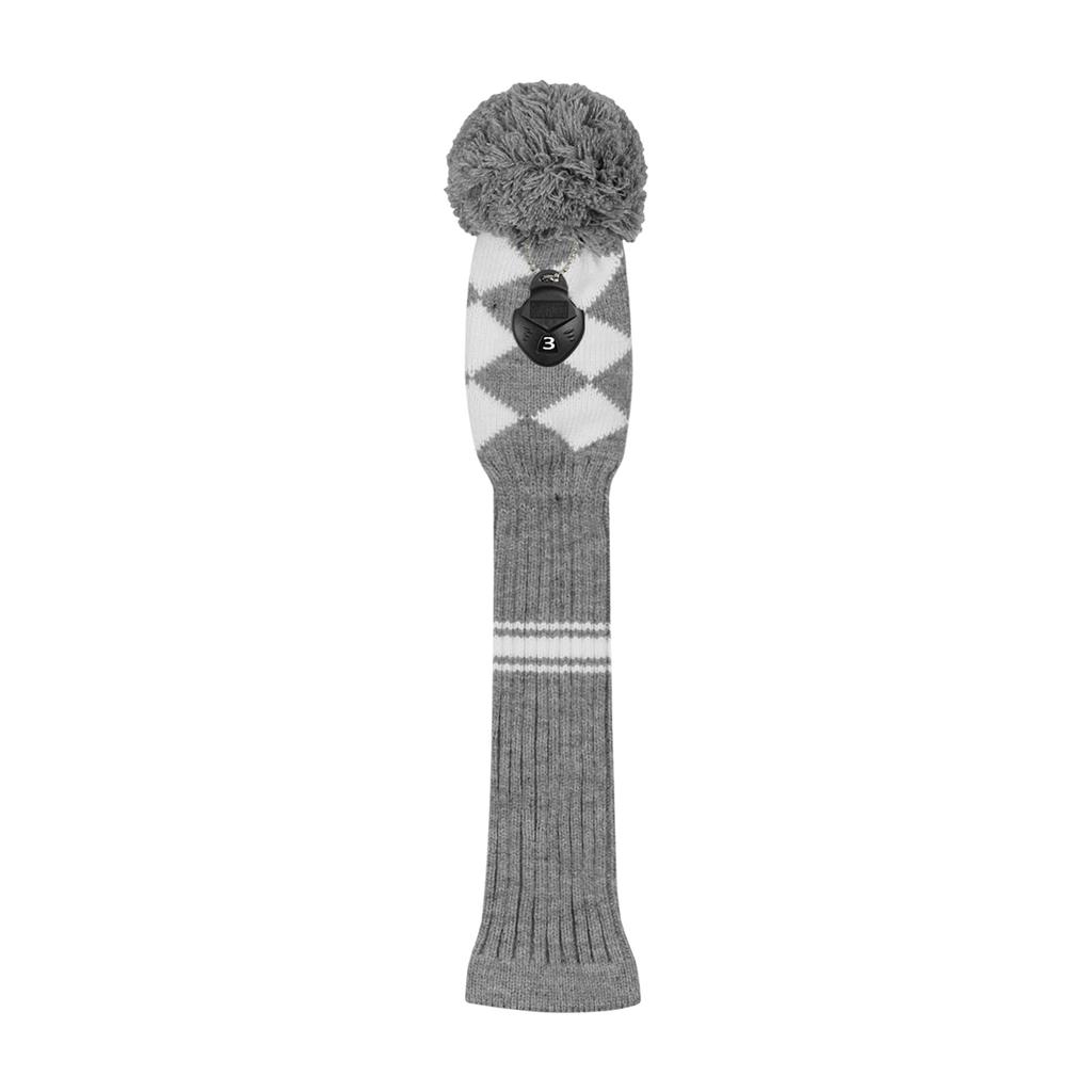 Scott Edward 4 Piece Knit Golf Head Cover Set Handcrafted for Driver and Lane Woods with Long Neck Golf Club Head Covers In a Variety of Colors