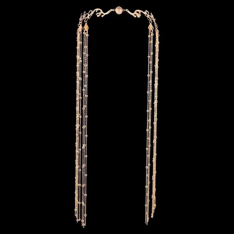 1 Piece Chinese Retro Style Hair Accessory Tassel Headdress Chinese Style Hairpin Women's Hair Accessory