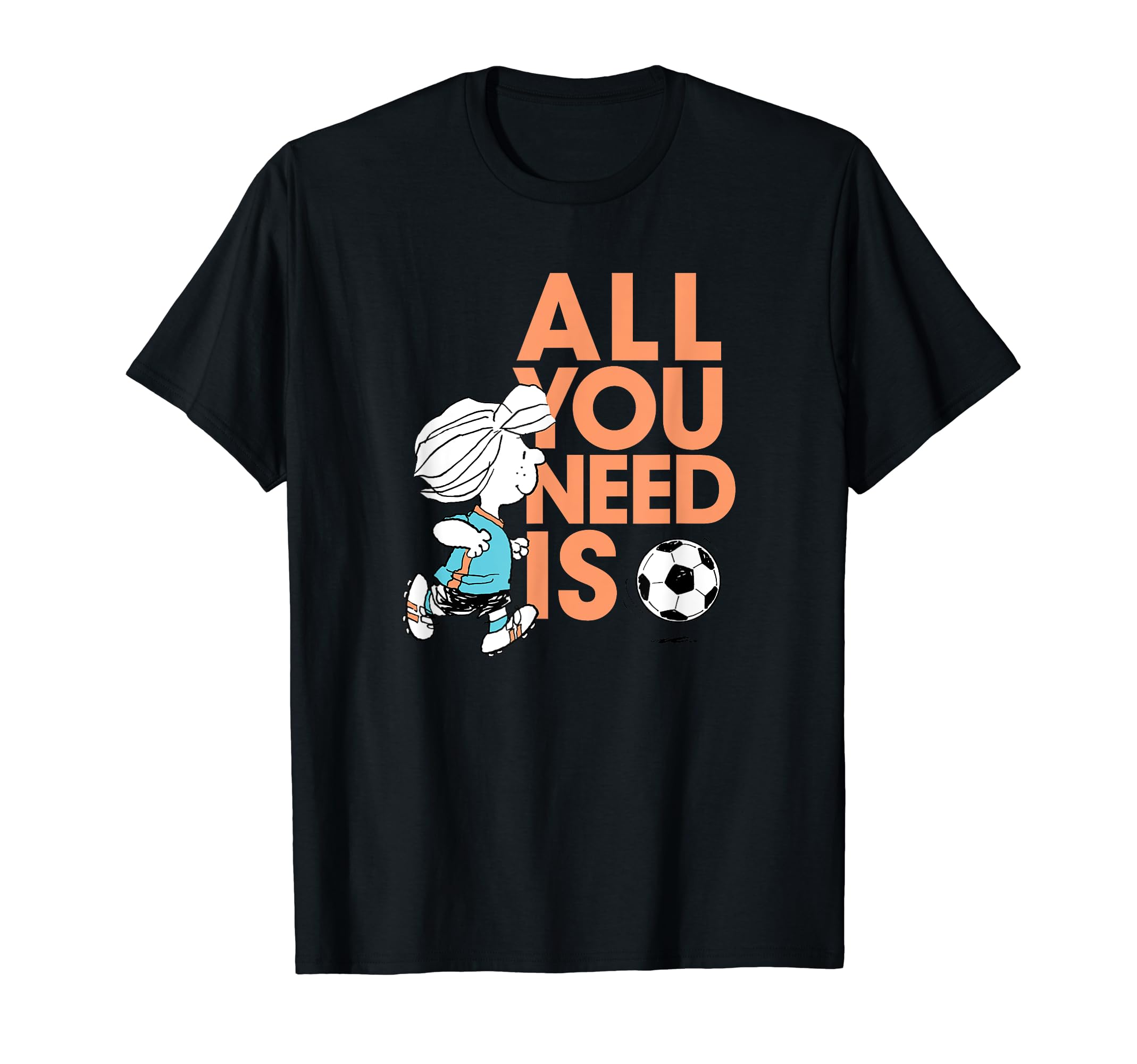 

Футболка Peanuts Football Peppermint Patty «Все, что вам нужно — это футболка»