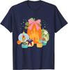 New Princess Pumpkins Fall Princesses and Pumpkin Castle Fashion Casual T-Shirt S-4XL Four Seasons Unisex