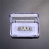 Echter Hiphop Körperschmuck Iced Out Labor Diamant Oberzähne und Unterzähne Vampir Zahn Grills Halloween Goldzähne Grillz