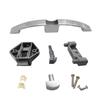 Auto Handle Push Button Drawer Latchs Cabinet Door Catch Keyless Cupboard Locks for Yacht Motorhome Camper Caravans Home