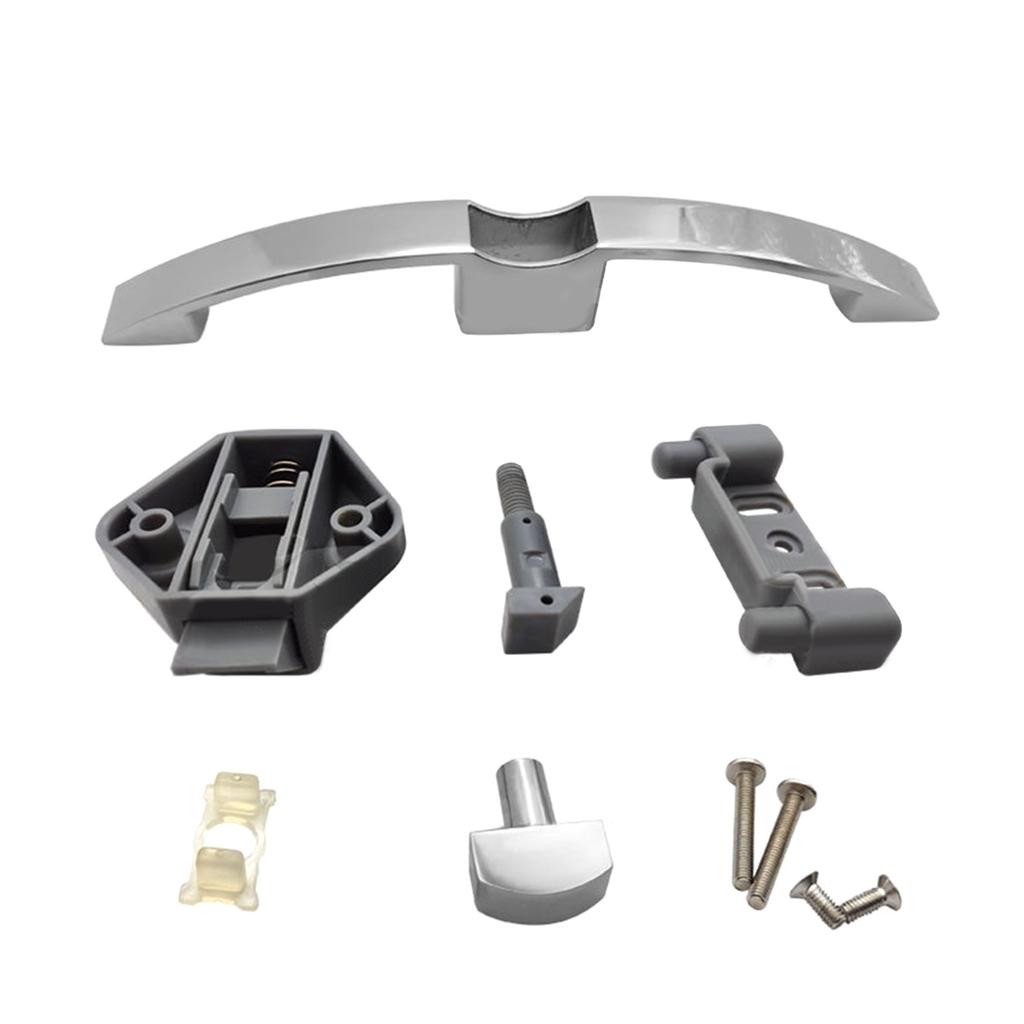Auto Handle Push Button Drawer Latchs Cabinet Door Catch Keyless Cupboard Locks for Yacht Motorhome Camper Caravans Home