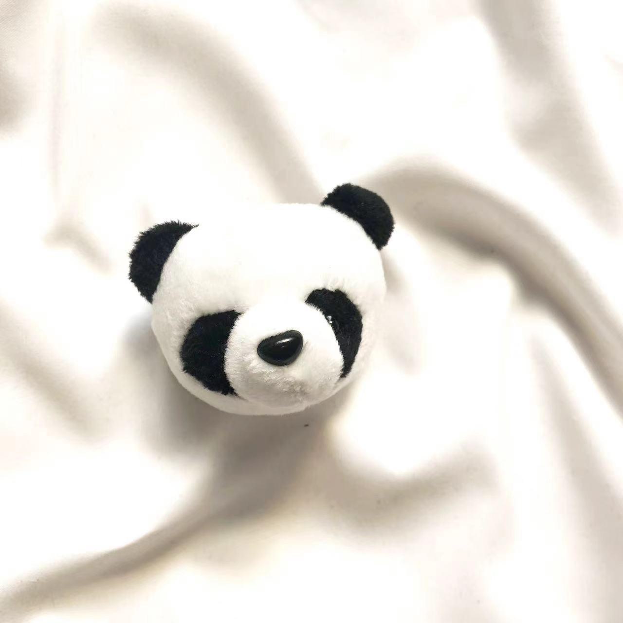 

Персонализированная мультяшная брошь и милая булавка с динозавром — плюшевый аксессуар для пар Panda head brooch