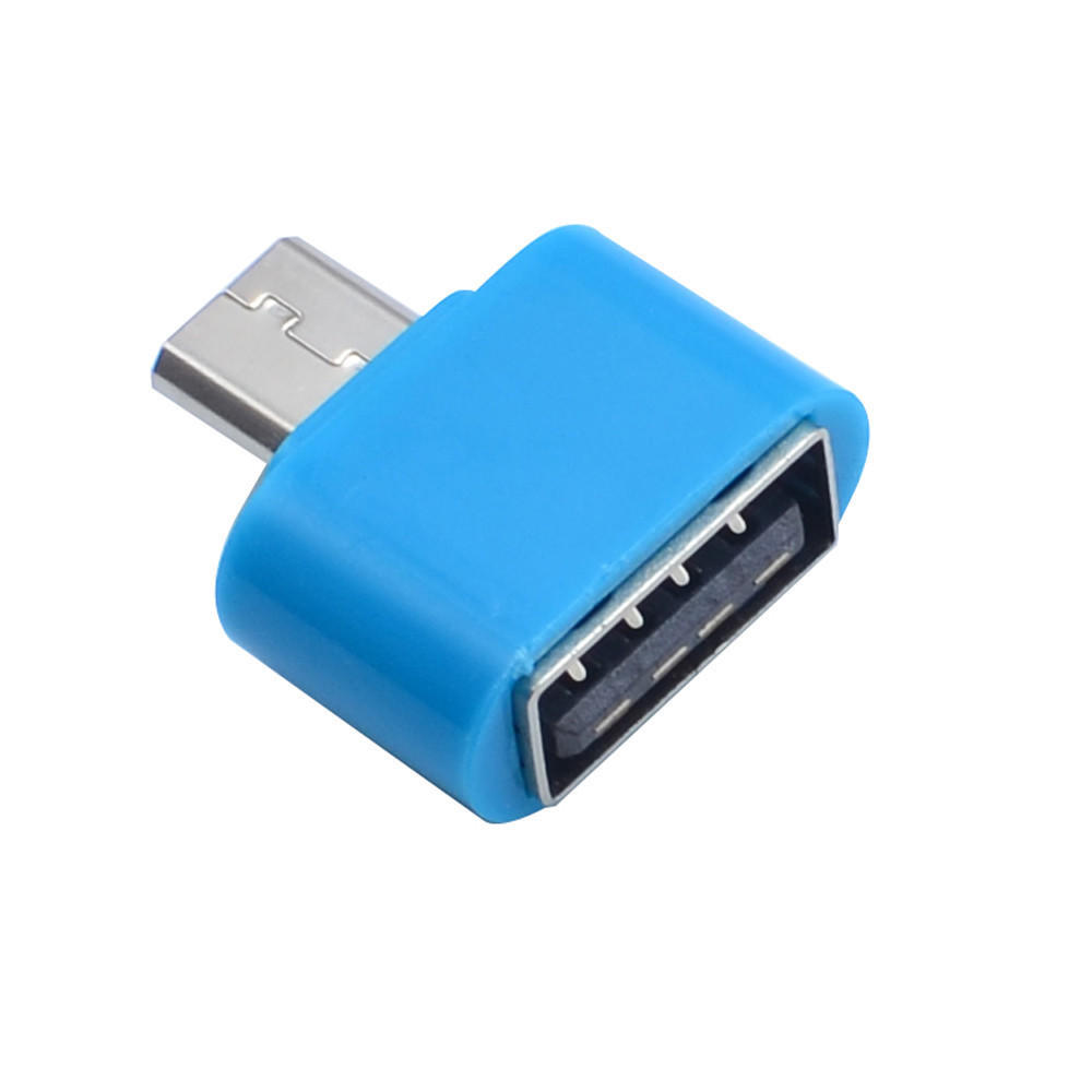 Micro USB To USB OTG Adapter Converter Connector for Smartphones Tablets and Other Compatible Devices Supports USB Peripherals and Data Transfer