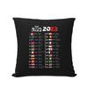 F1 Circuits Pillowcase Polyester Linen Velvet Pattern Zip Decor Throw Pillow Case Bed Cushion Cover