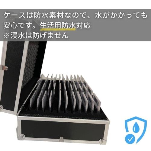 AiO JAPAN PSA Attache Case for Cards, Holds 44 Cards, Large Capacity, Bonus Included, Includes 100 PSA Sleeves