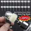 1-20PCS Jewelry Polishing Brush Cotton Wool Felt Grinding Sanding Head Abrasive Buffing Wheel 3mm Shank Drill Rotary Tool