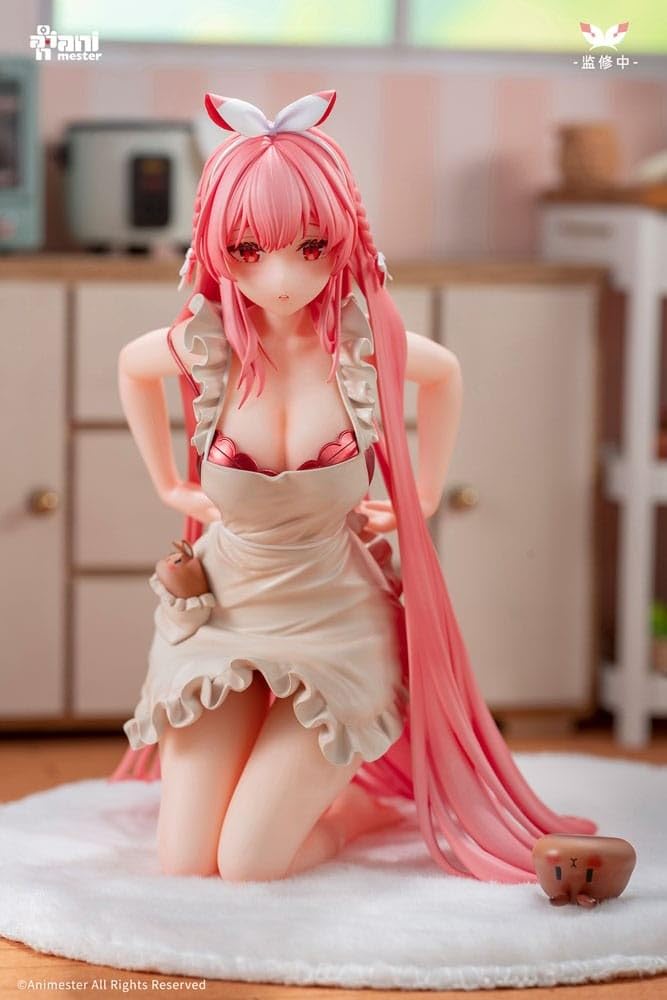 AniMester White Rabbit Rosu Apron Scale PVC ABS Painted Complete Figure Ver. 1/7 &