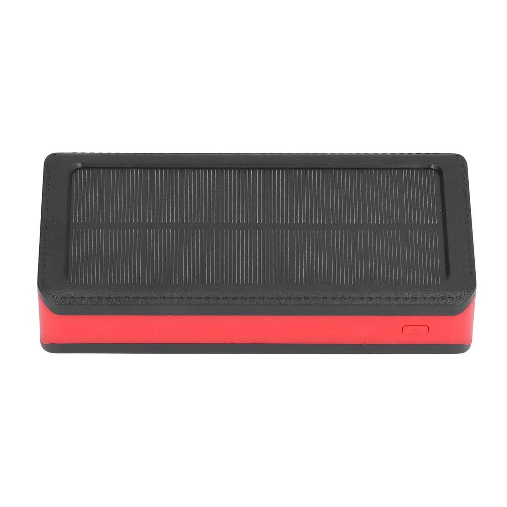 Baterie externă solară LED 30000mAh cu încărcător solar de mare capacitate și 4 porturi USB pentru încărcare rapidă
