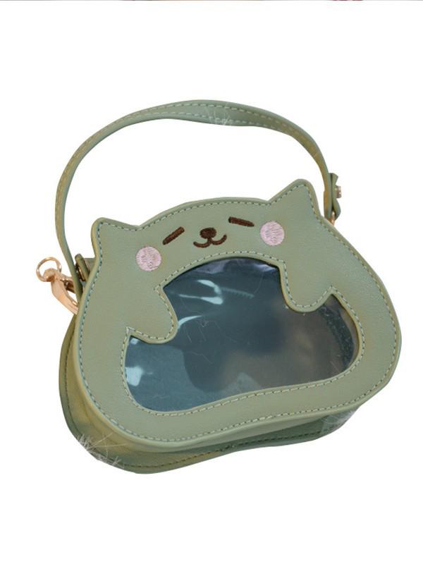 

Мини Ита-бэг в форме сердца: Милый девчачий кошелек-кроссбоди для монет с мягким декором в виде упаковки губной помады