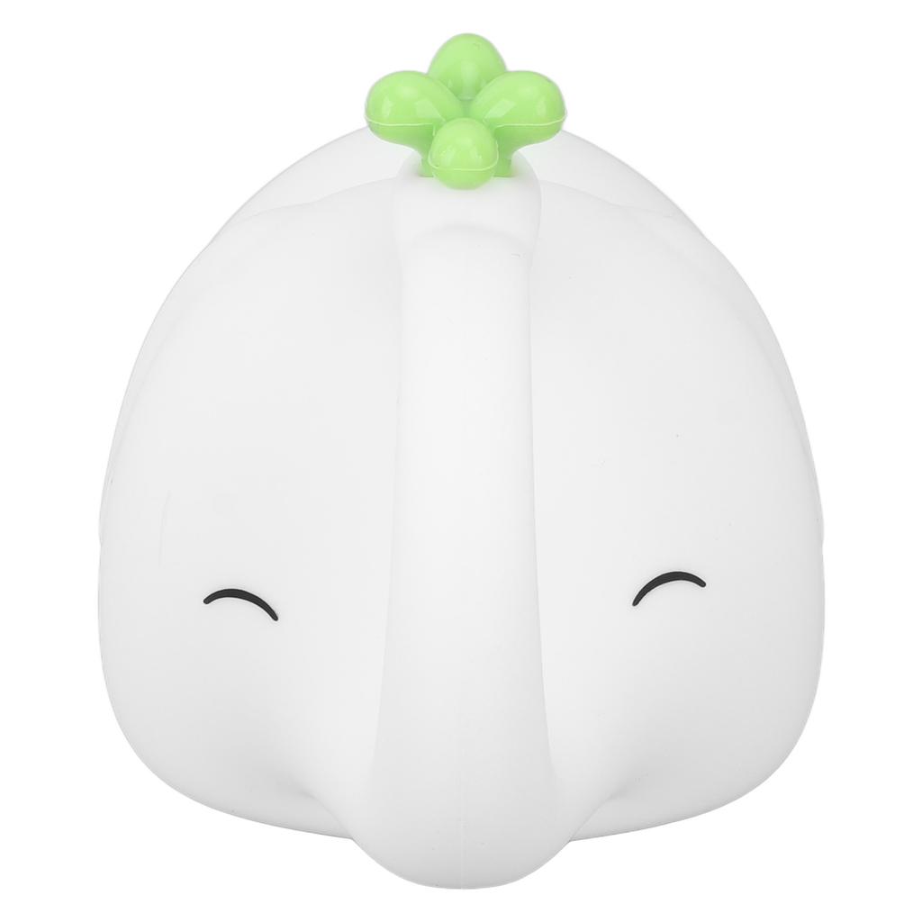 Night Light Silicon Elephant Nursery Night Lights 3 Brightness USB Timing Night Lamp for Home Hotel