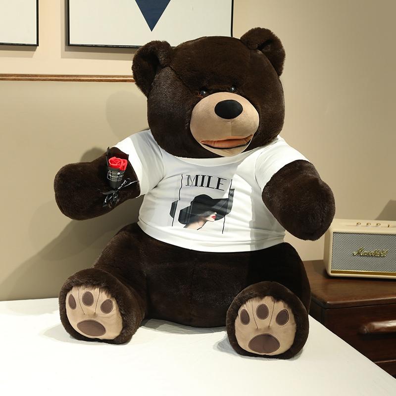 

35cm Teddy Bear Plush Toy Graduation Gift Stuffed Animals Bear Plush Toys Doll Pillow Kids Lovers Birthday Baby Gift Soft 35cm кофейный