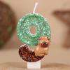 Cartoon Kapibara Numbers Birthday Candles Cake Decoration Party Holiday One Year Old Handmade Candles 0-9