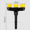 1PCS  Horticultural Multi Head Spray Atomizing Nozzle, Porous Water Pipe Spray Watering Device, Household Vegetable Garden Watering Tool