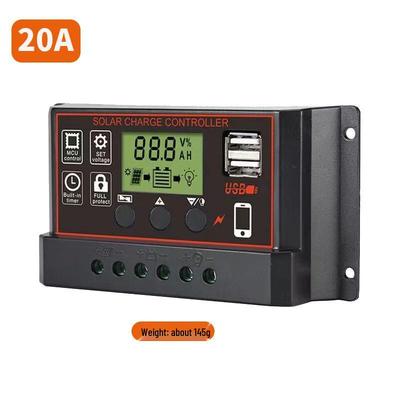 WEZHO Solar Charge Controller with LCD Display