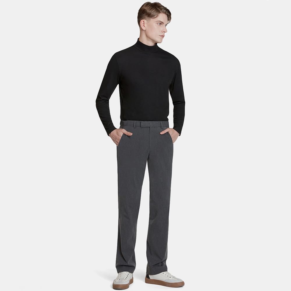 Tesla Turtleneck Sports Fleece Loose Fit Long Sleeve Compression Wear with Face Compression Heattech Running Sports Thermal Innerwear Men's