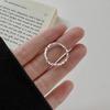 Cold wind zircon love open ring fashion personality versatile index finger ring daily commute high sense jewelry women