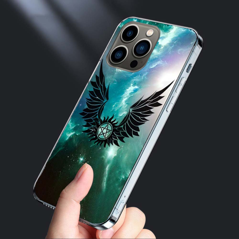 Babaite Supernatural SPN Dean And Sam Phone Case For Apple Iphone 16E Capa 15+ 14 Plus 17 Air 16 Pro Max 12 Pro Cute 13 Mini