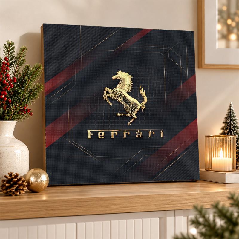 Ferrari Diamond Painting Kit 5D Full Drill DIY Diamond Mosaic Wall Art Home Decor