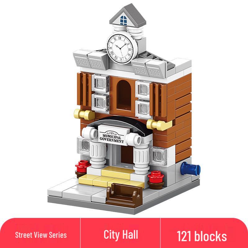 Lele Brothers Compatible Building Blocks: Educational Interlocking House Model for Kids