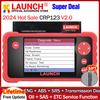 Launch creader CRP123 V2.0 Engine Transmission SRS ABS Car Diagnostic Tools Oil SAS ETC Service OBD2 Scanner Lifetim Free Update