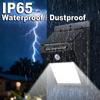 20LEDs Solar Wall Lamp PIR Motion Sensor Outdoor Light IP65 Waterproof Auto On Off Solar Security Lamp for Garden Fence Pathway
