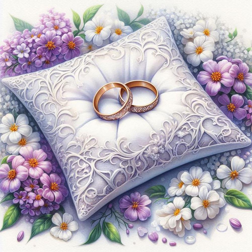 

5D-Diamantgemälde zum Selbermachen Runder Bohrer Blumen-Set Heimdekoration Kunst