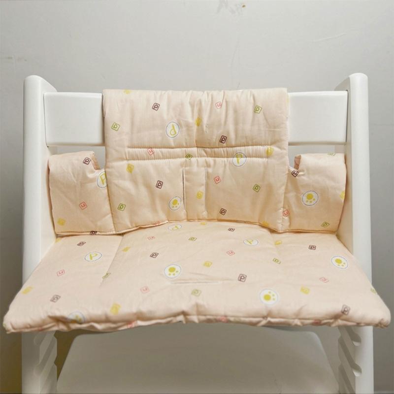 Dining Chair Cushion Baby Chair Cushion Pad Children's Growth Chair Mat Waterproof Urine Proof Cushion Backrest Cushion